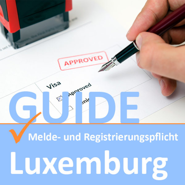 Cover Melde- und Registrierungspflicht Luxemburg