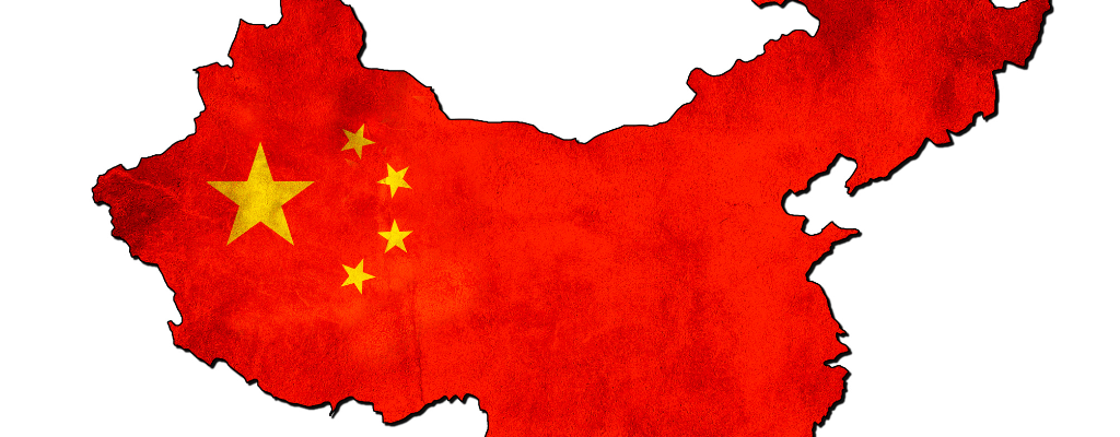 China Land Umriss